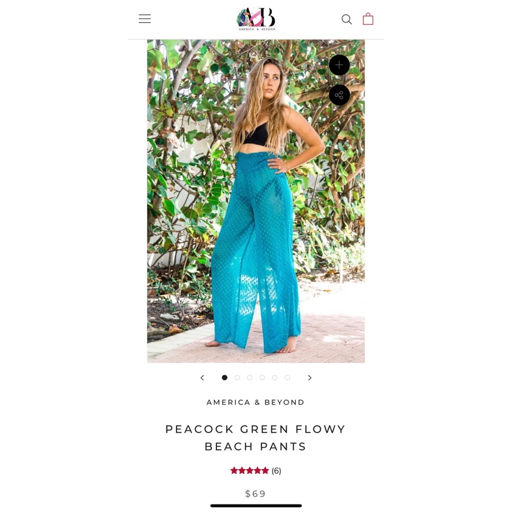 America & Beyond Beach Pants
